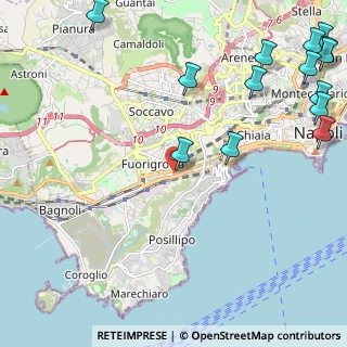 Mappa Via Marc'Antonio, 80125 Napoli NA, Italia (3.53643)