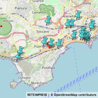 Mappa Via Gracco Caio, 80125 Napoli NA, Italia (2.79368)