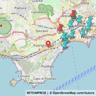 Mappa Via Marc'Antonio, 80125 Napoli NA, Italia (2.81333)