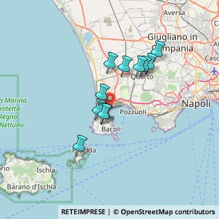 Mappa Via Bagni di Tritoli, 80070 Bacoli NA, Italia (6.00727)