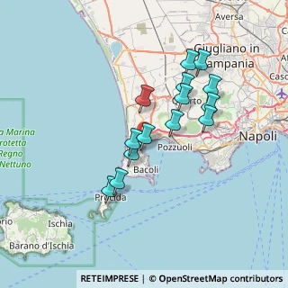 Mappa Via Bagni di Tritoli, 80070 Bacoli NA, Italia (6.52929)