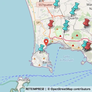 Mappa Via Bagni di Tritoli, 80070 Bacoli NA, Italia (6.99133)