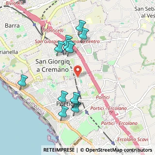 Mappa Via Picenna, 80055 San Giorgio a Cremano NA, Italia (1.05583)