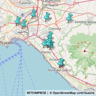 Mappa Via Picenna, 80055 San Giorgio a Cremano NA, Italia (3.615)