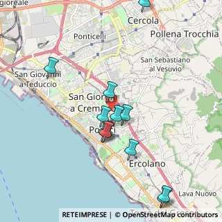 Mappa Via Picenna, 80055 San Giorgio a Cremano NA, Italia (2.10833)