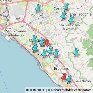 Mappa Via Dalbono, 80055 Portici NA, Italia (2.37714)