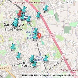 Mappa Via Picenna, 80055 San Giorgio a Cremano NA, Italia (0.733)