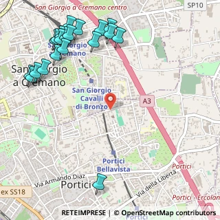 Mappa Via Picenna, 80055 San Giorgio a Cremano NA, Italia (0.799)