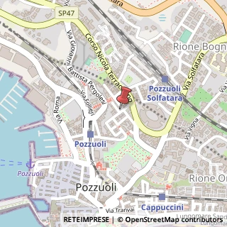 Mappa Via Dante Alighieri, 35, 80078 Pozzuoli, Napoli (Campania)