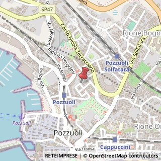 Mappa Via Dante Alighieri, 8, 80078 Pozzuoli, Napoli (Campania)