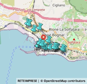 Mappa Via Dante Alighieri, 80078 Pozzuoli NA, Italia (0.64211)