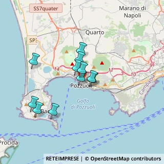 Mappa Via Goffredo Mameli, 80078 Pozzuoli NA, Italia (3.03545)