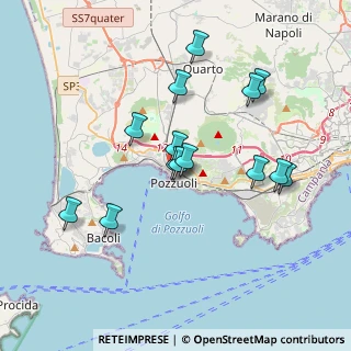 Mappa Via Goffredo Mameli, 80078 Pozzuoli NA, Italia (3.65786)