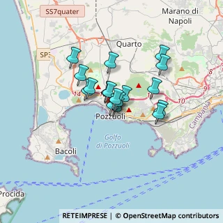 Mappa Via Fratelli Bandiera, 80078 Pozzuoli NA, Italia (2.43765)