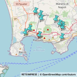 Mappa Via Fratelli Bandiera, 80078 Pozzuoli NA, Italia (4.45818)