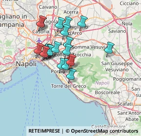 Mappa Via Marsiglia, 80056 Ercolano NA, Italia (6.3175)