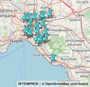 Mappa Via Marsiglia, 80056 Ercolano NA, Italia (6.4835)