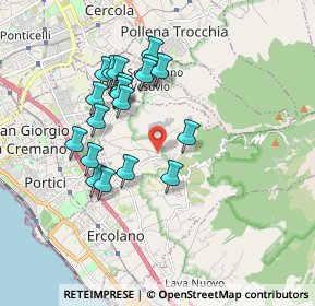 Mappa Via Marsiglia, 80056 Ercolano NA, Italia (1.77)