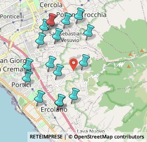 Mappa Via Marsiglia, 80056 Ercolano NA, Italia (2.22294)