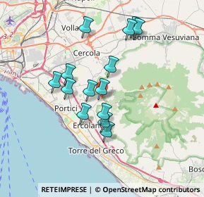 Mappa Via Marsiglia, 80056 Ercolano NA, Italia (3.32)