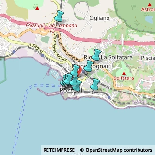 Mappa Via Carlo Cattaneo, 80078 Pozzuoli NA, Italia (0.58727)