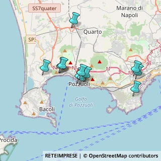 Mappa Via Carlo Cattaneo, 80078 Pozzuoli NA, Italia (3.20583)