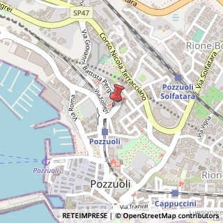 Mappa Via G. Pergolesi, 13, 80078 Pozzuoli, Napoli (Campania)
