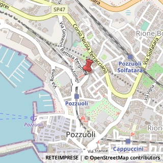 Mappa Via G. Pergolesi, 23, 80078 Pozzuoli, Napoli (Campania)