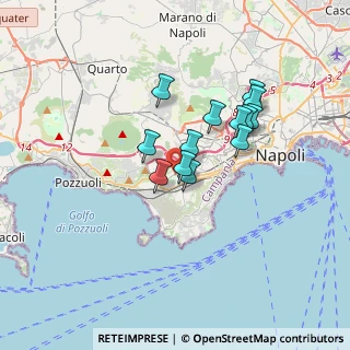 Mappa Via Cuma a Fuorigrotta, 80125 Napoli NA, Italia (2.84077)