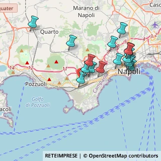 Mappa Via Cuma a Fuorigrotta, 80125 Napoli NA, Italia (4.24824)