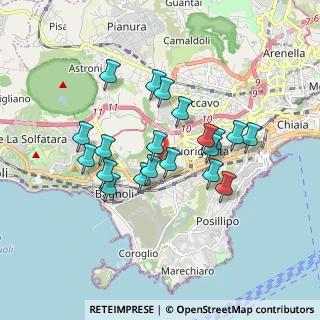 Mappa Via Cuma a Fuorigrotta, 80125 Napoli NA, Italia (1.619)