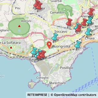 Mappa Via Cuma a Fuorigrotta, 80125 Napoli NA, Italia (2.81059)