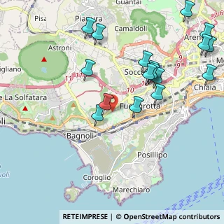 Mappa Via Cuma a Fuorigrotta, 80125 Napoli NA, Italia (2.55824)