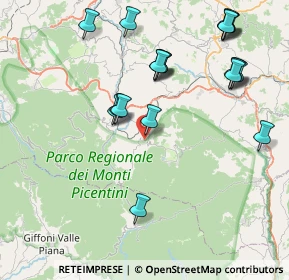 Mappa Via Aldo Moro, 83043 Bagnoli Irpino AV, Italia (9.6155)