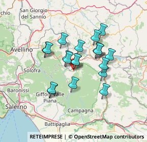 Mappa Via Aldo Moro, 83043 Bagnoli Irpino AV, Italia (11.3985)