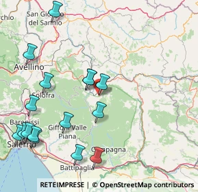 Mappa Via Aldo Moro, 83043 Bagnoli Irpino AV, Italia (21.13625)