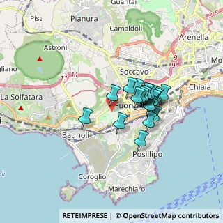 Mappa Via Cardinale Guglielmo Massaia, 80125 Napoli NA, Italia (1.3555)