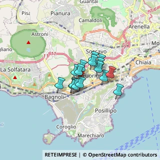 Mappa Via Cardinale Guglielmo Massaia, 80125 Napoli NA, Italia (1.00125)