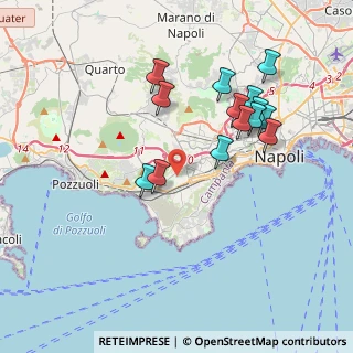 Mappa Via Cardinale Guglielmo Massaia, 80125 Napoli NA, Italia (3.95286)