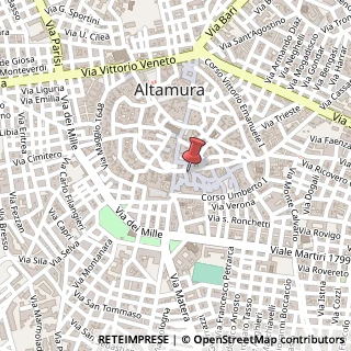 Mappa Via Ambrogio del Giudice, 4, 70022 Altamura, Bari (Puglia)