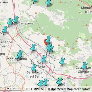 Mappa Via Casamonica Lungo, 84087 Sarno SA, Italia (6.352)