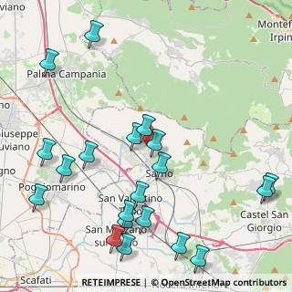 Mappa Via Casamonica Lungo, 84087 Sarno SA, Italia (5.671)