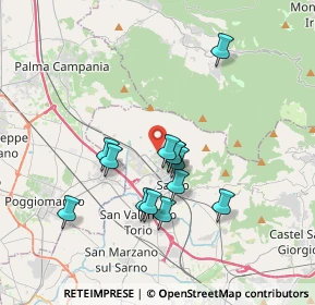 Mappa Via Casamonica Lungo, 84087 Sarno SA, Italia (3.29769)