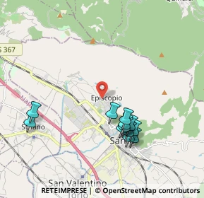 Mappa Via Casamonica Lungo, 84087 Sarno SA, Italia (2.07583)