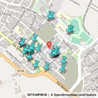 Mappa Via Emilia, 07046 Porto Torres SS, Italia (0.23667)