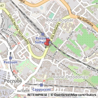 Mappa Via Solfatara, 3, 80078 Pozzuoli, Napoli (Campania)
