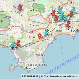Mappa Viale di Augusto, 80121 Napoli NA, Italia (3.28385)