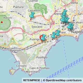Mappa Viale di Augusto, 80121 Napoli NA, Italia (2.57909)