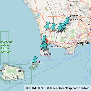 Mappa Via J.M.W.Turner, 80070 Bacoli NA, Italia (6.02)