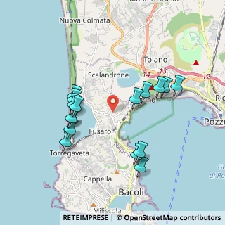 Mappa Via J.M.W.Turner, 80070 Bacoli NA, Italia (1.98375)